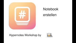 Notebook erstellen in Hypernotes