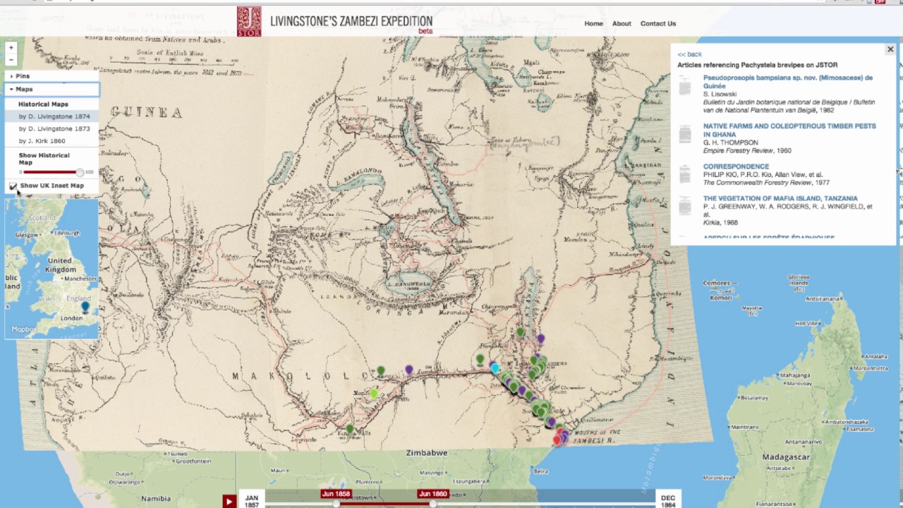 JSTOR Labs: Livingstone’s Zambezi Expedition - YouTube JSTOR