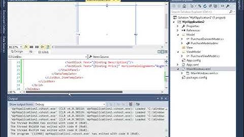 Database First By Entity Framework in WPF