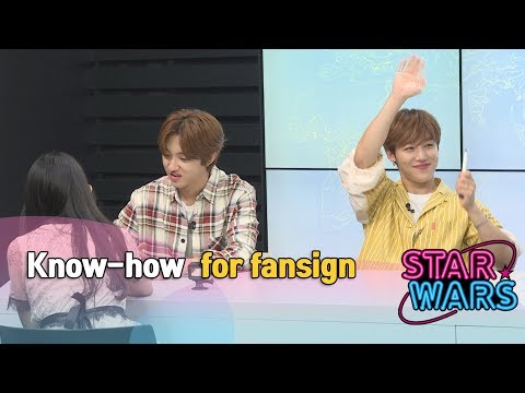 [STAR WARS] Know-how for fansign(골든차일드가 알려주는 팬싸인회 노하우)