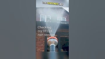 🌧️ ¡La ventana que se cierra sola cuando llueve!