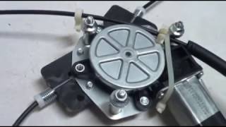 2005 T&C Driver's Side Window Regulator & Motor Replacement