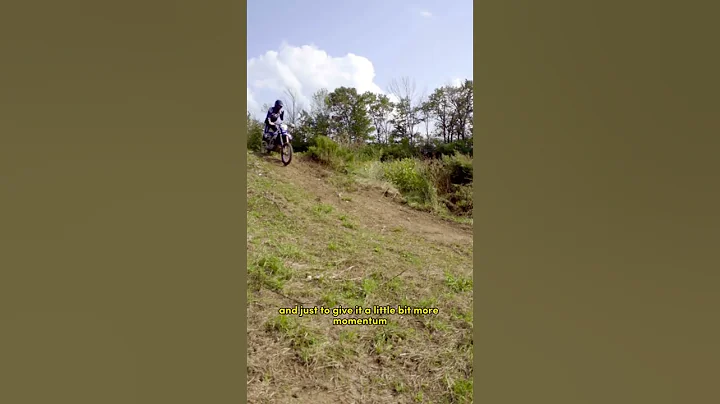 How To Bump Start A Dirt Bike #shorts #enduro #yamaha #motocross #dirtbike