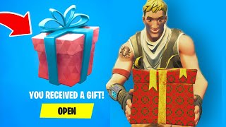 Giving out free skins for Christmas