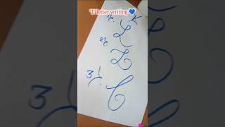 "L" 3  types writing style.......💙💯💙...#shortsfeed. #shorts #shorts #short #shortsviral