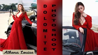 Athena Louise Photo Shoot At Manila Dolomite Beach