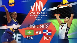 Bra Vs. Dom - Highlights Week 1 Womens Vnl 2021