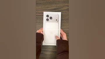 iPhone 17 Pro Max 1TB Silver | Premium Apple Unboxing Experience