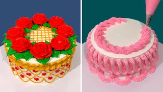 Most Satisfying Cake Decorating Compilation | Perfect Cake Decorating Tutorials