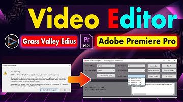 🎬 Edius Common Problem Solution Tools | EDIUS Render | Edius Crash Problem Solved 2025 !💫