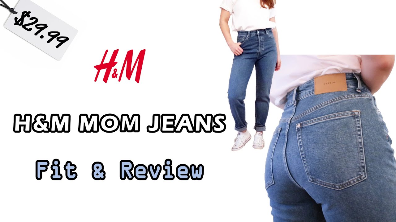 h&m mom fit jeans