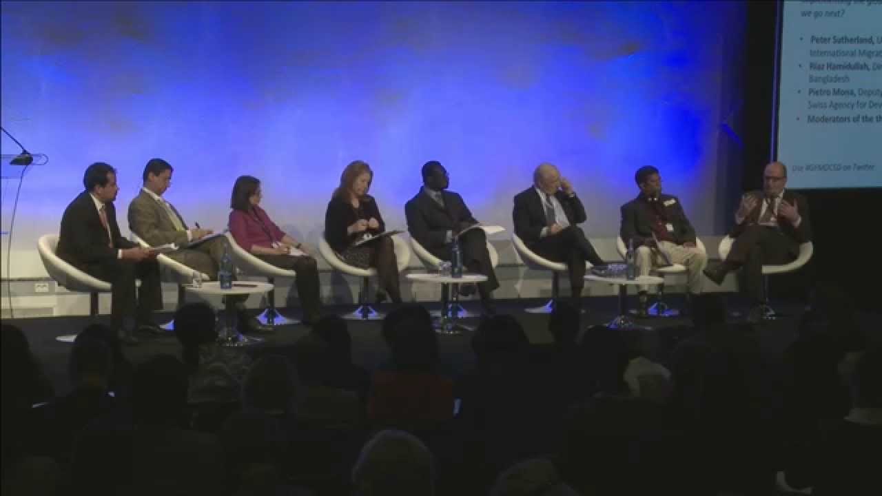 GFMD - Concluding Debate - Global conversation, local implementation