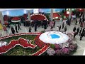 Kimjongilia flower exhibition pyongyang feb 2019