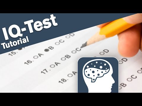 Video: Wie Macht Man Einen IQ-Test