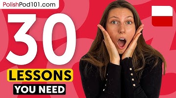 Learn Polish: 30 Beginner Polish Videos You Must Watch