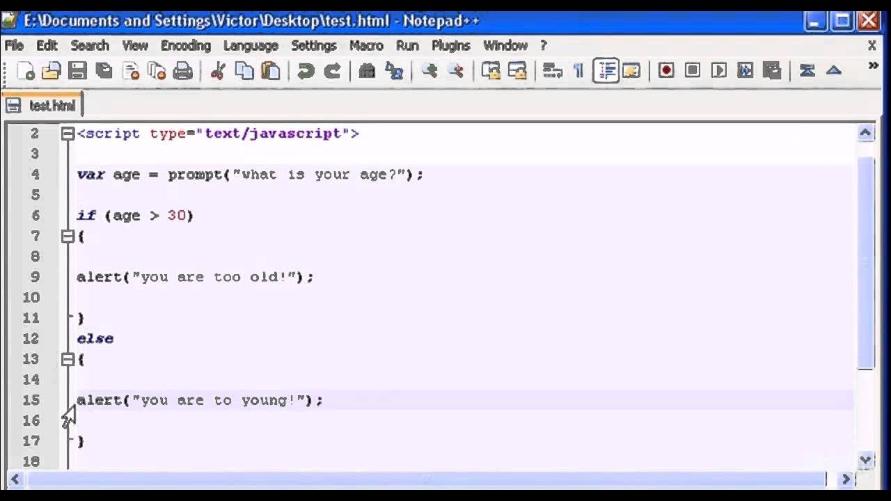 07 If Else Statement in JavaScript - YouTube