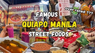 TRENDING QUIAPO STREET FOOD | PALABOK, DRAGON FRUIT, HOPIA at iba pa