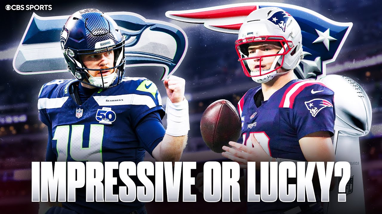 Were the Super Bowl runs for the Patriots & Seahawks IMPRESSIVE or LUCKY? | NFL analyst weighs in 👀