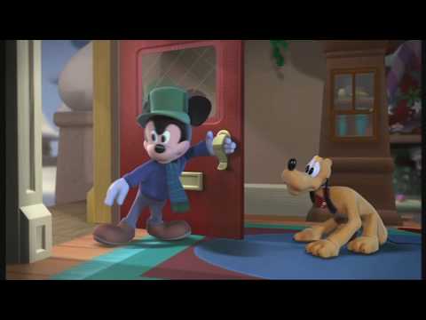 Mickey's Twice Upon a Christmas Mickey is angry with the pluto/Pluto (Finnish) Runs Away