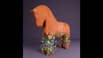 Houdini - Wooden Horse Morph Loop