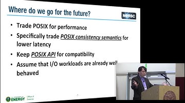 Parallel I/O at NERSC: Today and Tomorrow