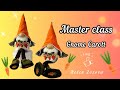 Scandinavian gnome carrot easter diy handmade