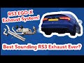 🚨BEST SOUNDING EXHAUST FOR THE AUDI RS3 EVER? 💭⁠ 3.5” EGO-X/BULL-X BABY V10💨