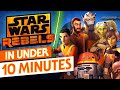 Star Wars Rebels Recap - All Four Seasons Summarized in Under Ten Minutes!