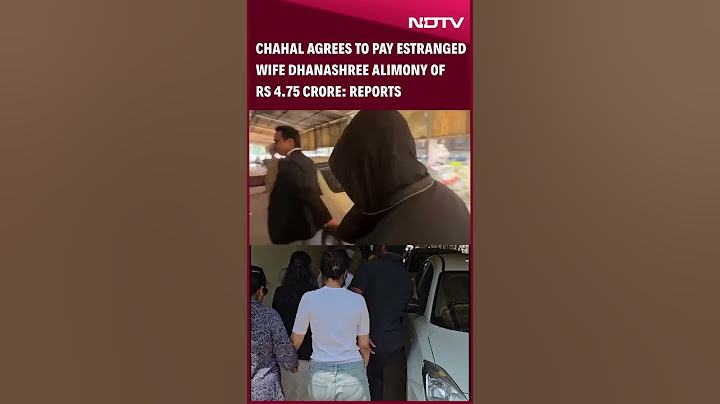 Chahal Divorce | Yuzvendra Chahal, Dhanashree Verma Arrives at Bandra Family Court For Case Hearing