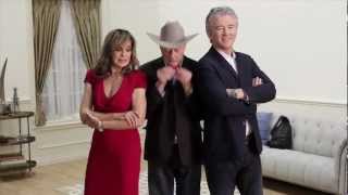 Larry Hagman, Linda Gray & Patrick Duffy