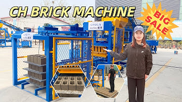 QT4-15/QT4-18 Auto Concrete Hollow Block Making machine For 4 5 6 inch CHB With Hydraulic Pressure
