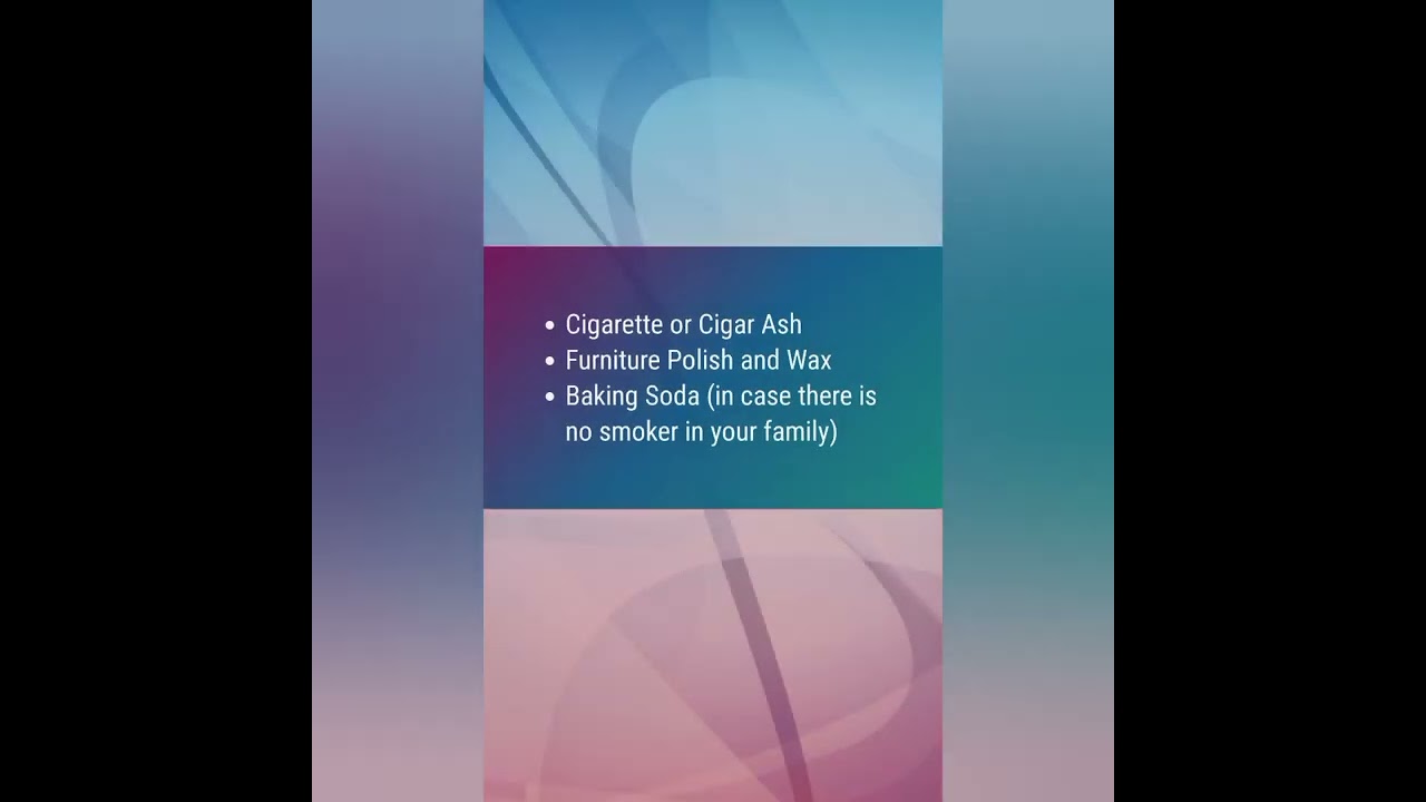 water stain on wood furniture 