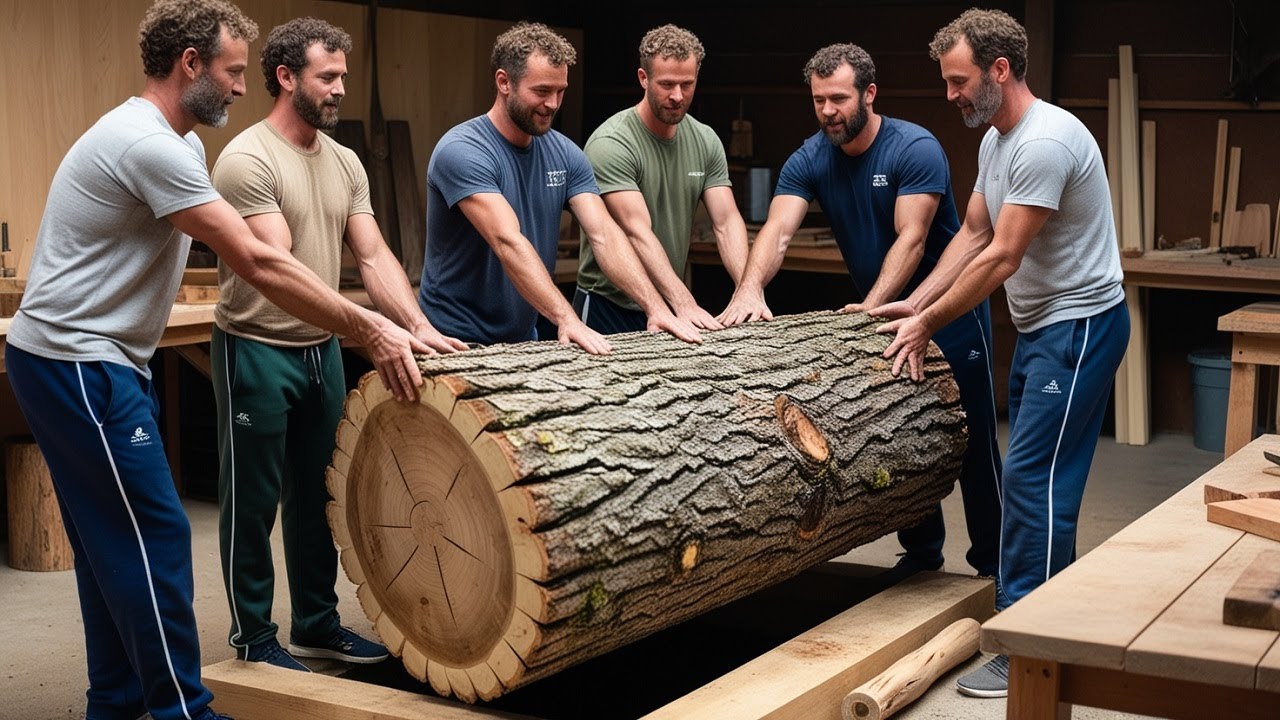 Don't Believe If Don't See: The ABSOLUTE BEST Way to Turn TREE TRUNKS ...