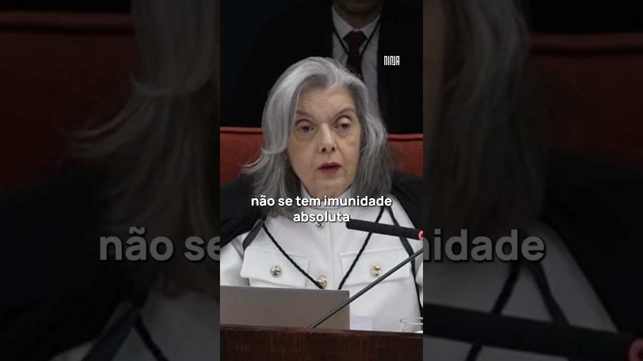 🔥“Não se tem imunidade absoluta ao vírus do autoritarismo", diz Cármem Lúcia ao abrir voto no STF🔥