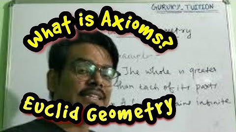#6 Class 9 Euclid Geometry | What is An Axioms ? Basic of Geometry | By Anand Kumar