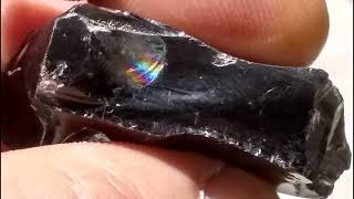 (Rare Meteorite) Black Diamond Crystalline, Fusion Light Spectrum Infused In Liquid Plasma  Melt