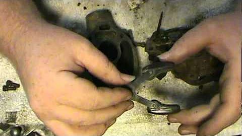 Rebuilding an updraft carburetor for 8n ford tractor part 1