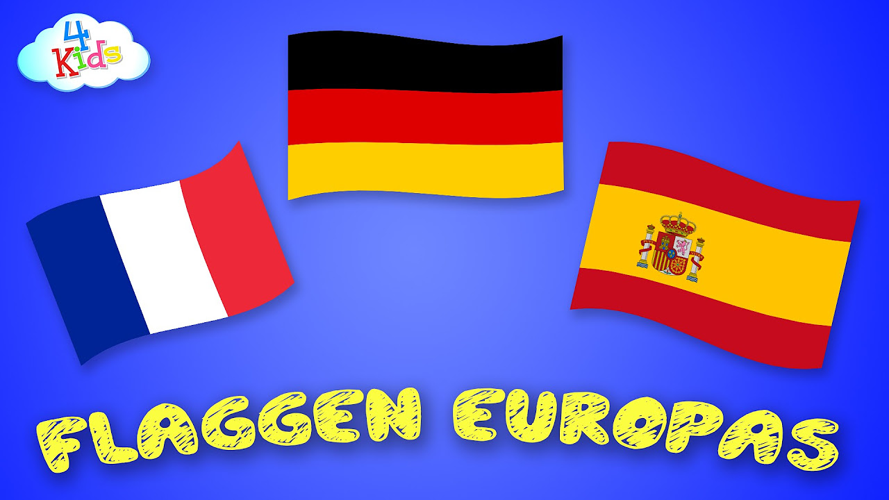 Update Alle Flaggen und Länder Europas lernen für Kinder und Kleinkinder (deutsch)
