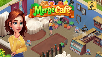Merge Cafe Restaurant Decor Gameplay (Tutorial) | Best Offline Puzzle Game | Gaming Housing