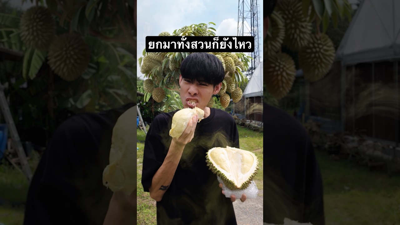 ให้กินทุเรียนทั้งสวนก็ไหว😏 #cg #vfx #ดาร์ลี่