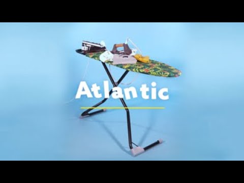 Гладильная доска напольная Colombo Atlantic (A180L01W) XL 930515 Made in Italy, видео 1