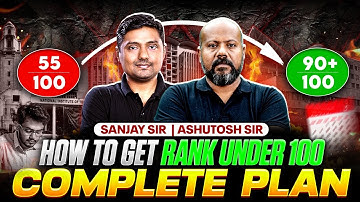 GATE 2027 | How To get Rank Under 100 | Complete Plan