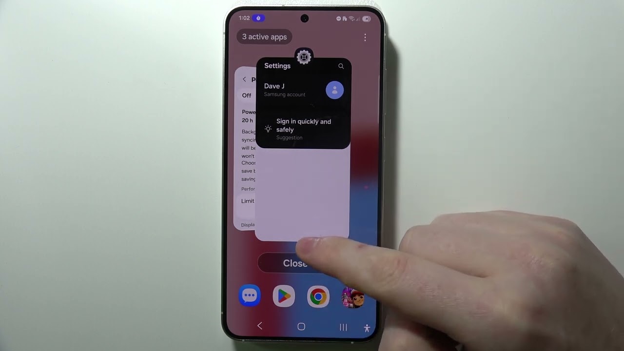 How to Split Screen In Samsung Galaxy S25+