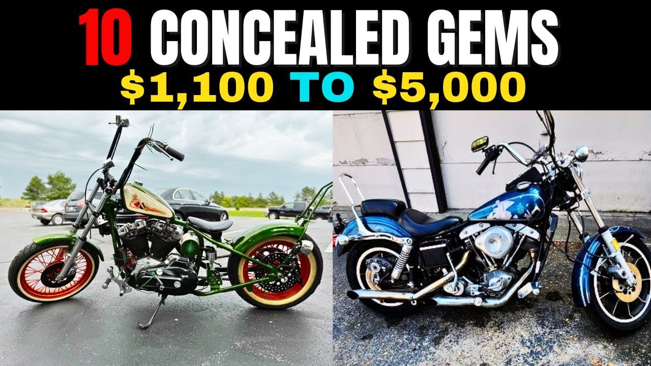 10 классических мотоциклов на продажу: доступны по цене менее 5000 долларов!