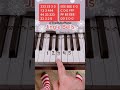 Jingle bells piano easy tutorial with letters shorts piano jinglebellspiano