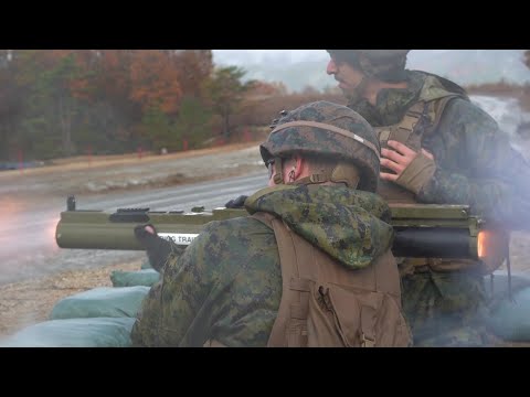 Marines Firing The Good Old M72 LAW & Japanes Type 87 Chu-MAT Anti-Tank Missile Launcher In Japan