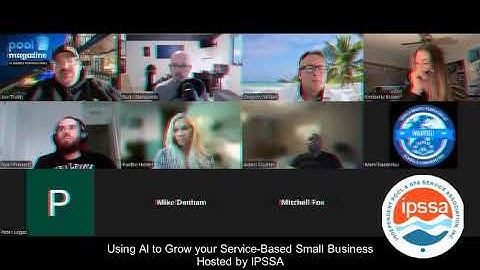 Using AI to Grow Your Service Based Small Business - Pool Magazine Talks AI With IPSSA