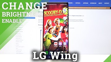 LG Wing – Adjust Display Brightness & Turn On Automatic Brightness