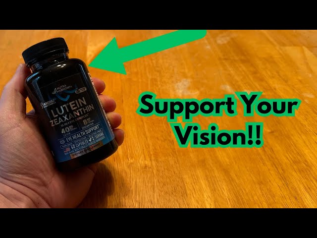 Eye Vitamins - #Lutein 20 mg & #Zeaxanthin Supplement #EyeHealth & Vision Support