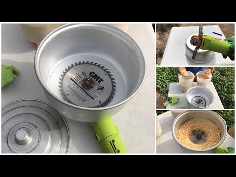 Grinder Corn 🌽 and all Seeds. Very Easy Make at Home | DIY